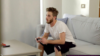 Sexy MILF fucks her stepson