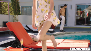 Lucky Camper finds Slut Supreme Ladywanking!