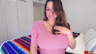 Monica Mendez wants your Attention to Fantasize her Big Juicy Melons