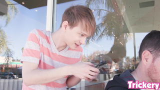 Tattooed milf with a huge butt, Ivy Lebelle is riding a massive cock, while in front of the camera