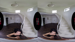 Hot Biker - Busty, Tattooed Babe Katrina Jade Riding In VR 2018