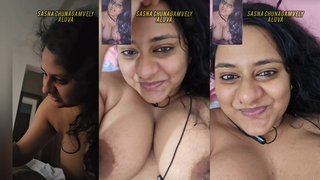 Mallu kerala sasna chunagamveli aluva big natural boobs show
