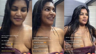 Mallu Reshma Rechu First Ever Nip Slip Video HD   Kamabababest