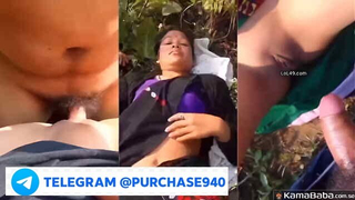 New Instagram Viral Gorgeous Exotic Housewife With Smooth Pussy Fucked Hard Outdoors
