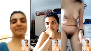Sexy indian housewife nude strip show on webcam