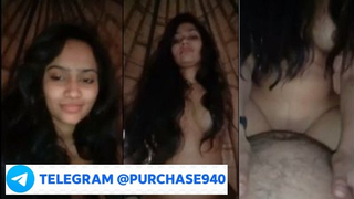 New Instagram Viral Beautiful, nude girl rides on a dick in d
