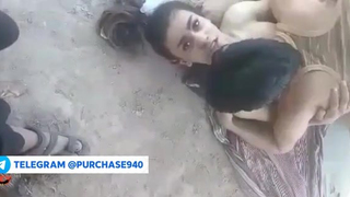 New Instagram viral - Pakistani young girl outdoor sex mms with farm worker, Telegram