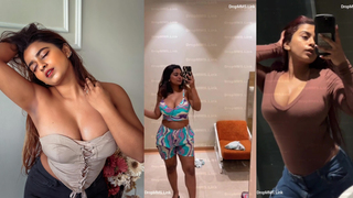 Insta Model Suhana Bouncing Showing Big Boobs and Juciy Ass