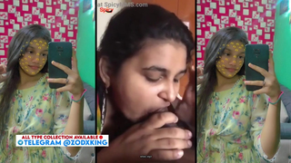 Lucky village boy gets oral pleasure from neighbour's wife. Telegram @ZodxKing