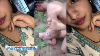 Manipuri village bhabhi hard outdoor sex with young boys. Telegram @ZodxKing