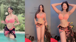 Insta Babe Shanaya Katiyan First Time In Bikini Showing Her Sexy Figure