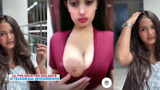 Yashika Tango Live Boob Flash Video -Telegram @ZodxKing
