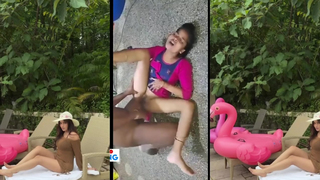 Horny Village Woman Gets Her Legs Spread Painfully On The Terrace Telegram @ZodxKing