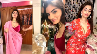 Indian Most Searched Big Boobs Model Anveshi Jain Showing Her Juicy Tits