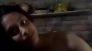 Village Girl Strip Masturbation Fingering
