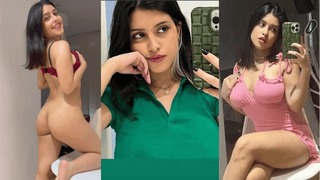 Sexy Indian Babe Bikini Tease