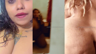 Insta Influencer ThatmalluChic Nude Show Riding Dildo Fucking Hard