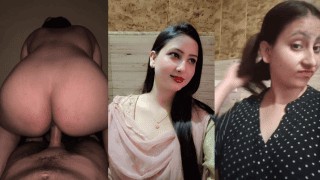 Milky Punjabi Girl Reverse Cowgirl