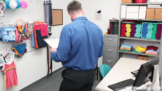 Brunette Shoplifter Fucked To Pay For Goods