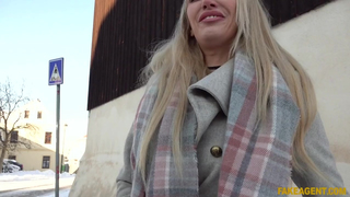 Busty Blonde Hottie Fucked Hard