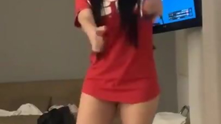 Jessica Amaral Sem Calcinha Na Live