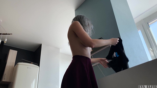 I fuck Cuckold's GF Eva Elfie
