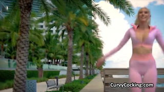 Fit big tit picked up and fucked hard