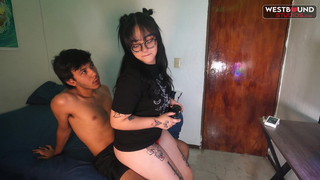 Nerdy Latina Gamer Fucked Hard By Her Horny Cousin