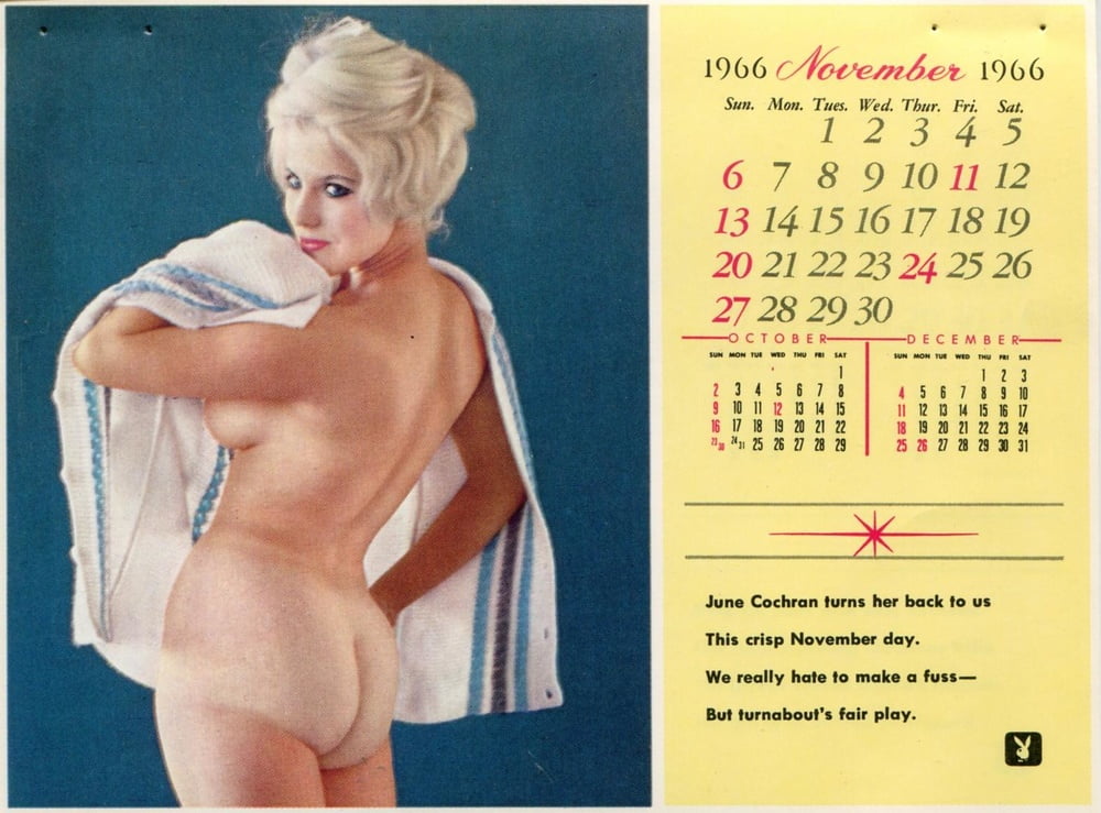 June Cochran Nude Playboy Playmate 1962.